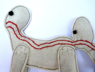 Illustration for article titled Human Centipede cat toy, for kittens and masochists